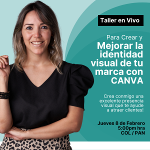 Taller en Vivo para crear o mejorar tu identidad visual de marca