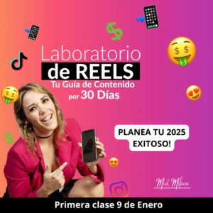 Tu Guía de contenido de 30 días LABORATORIO DE REELS  - ENERO